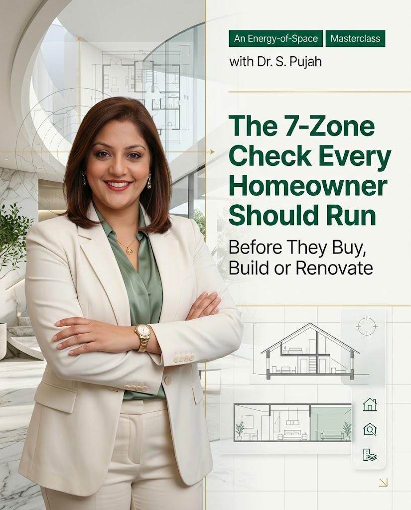Dr S Pujah's Geo-7 method for reading the energy zones of a space