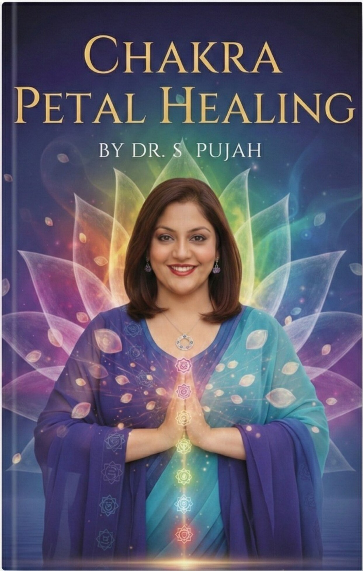 Chakra Petal Healing — book cover by Dr S Pujah