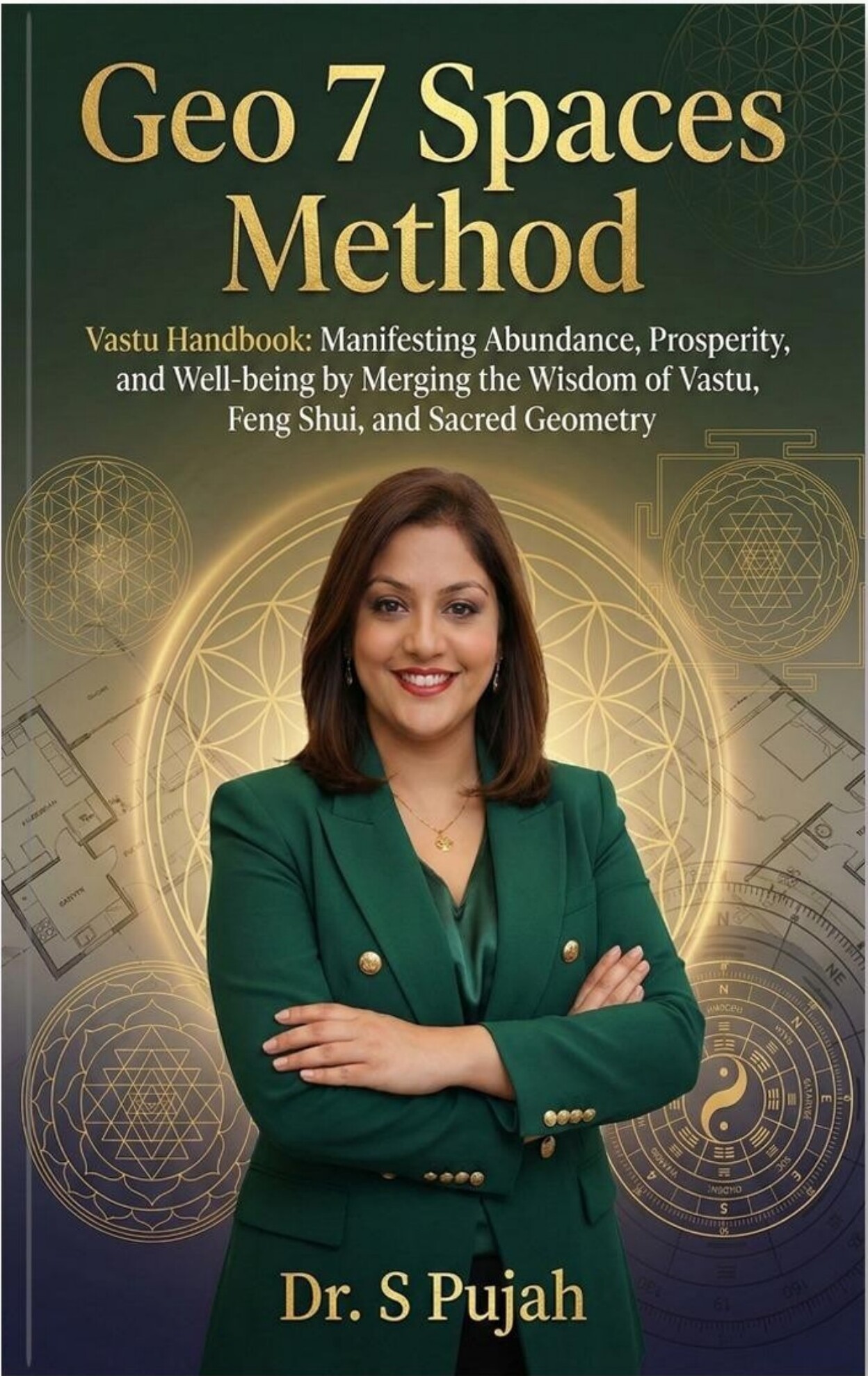 Geo 7 Spaces Method — Vastu Handbook — book cover by Dr S Pujah